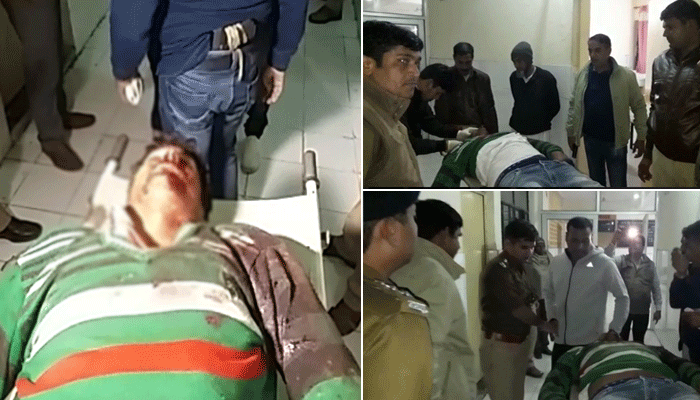 शामली-मथुरा में पुलिस मुठभेड़, 50 हजार का इनामी बदमाश ढेर