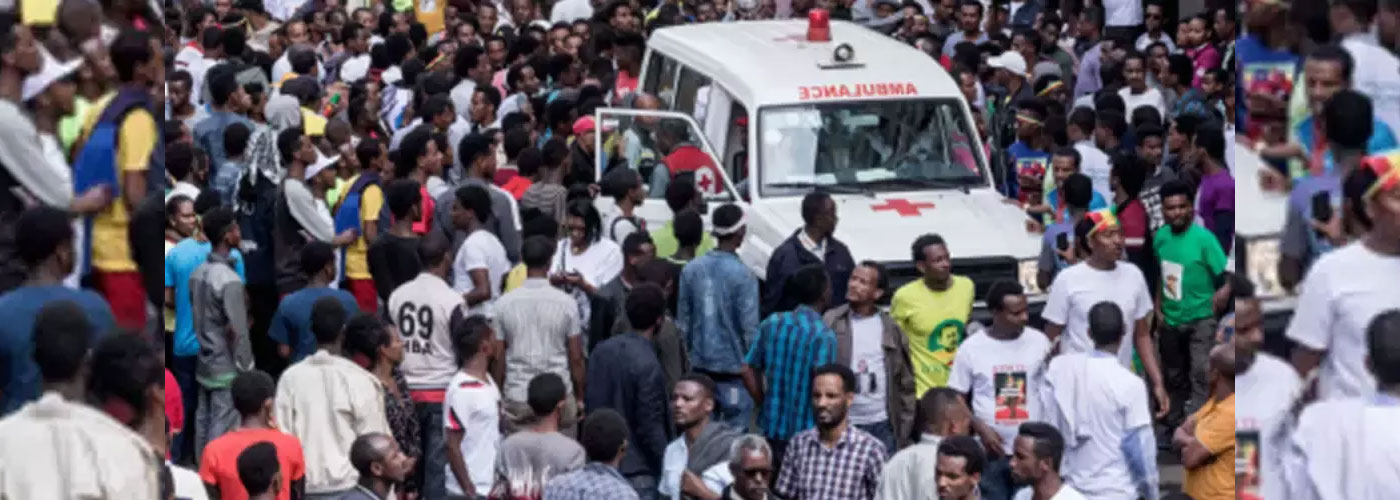 इथोपिया : PM की रैली में ग्रेनेड विस्फोट , 1 की मौत 154 घायल