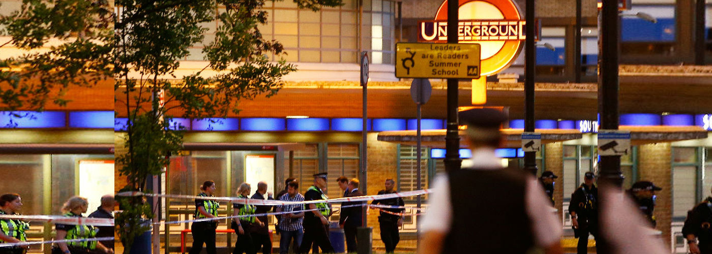 लंदन ट्यूब ट्रेन स्टेशन पर विस्फोट- मची भगदड़, 5 घायल