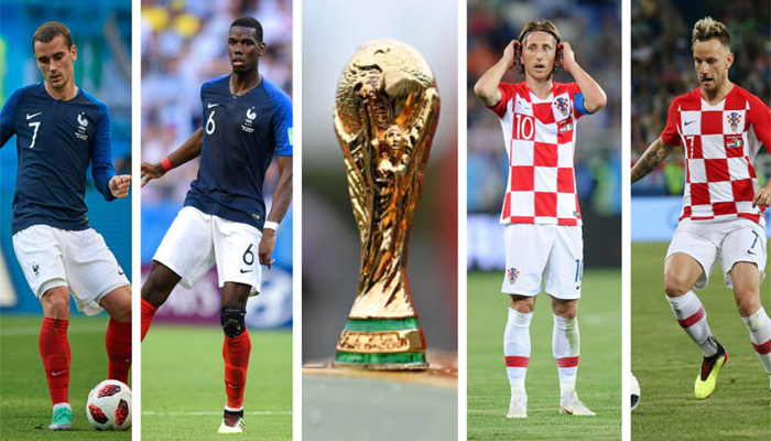 फीफा विश्व कप: खिताबी मुकाबले में आज आमने-सामने होंगे फ्रांस-क्रोएशिया