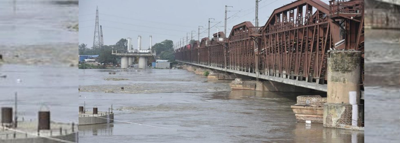 दिल्ली NR : यमुना पुल पर अस्थाई तौर पर रेल यातायात बंद