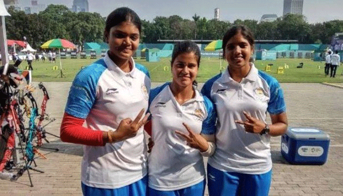 Asian Games (तीरंदाजी): भारतीय महिलाओं को कंपाउंड टीम स्पर्धा का रजत
