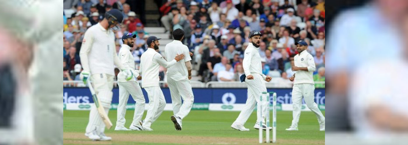 नॉटिंघम टेस्ट : भारत ने 292 रनों की बढ़त के साथ इंग्लैंड को घेरा
