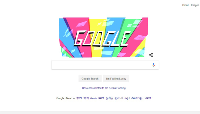 18वें एशियाई खेलों के रंग में रंगा गूगल, बनाया डूडल