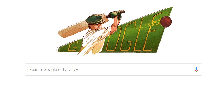 जयंती विशेष: गूगल ने महानतम क्रिकेट खिलाड़ी ब्रैडमैन को किया याद, बनाया डूडल