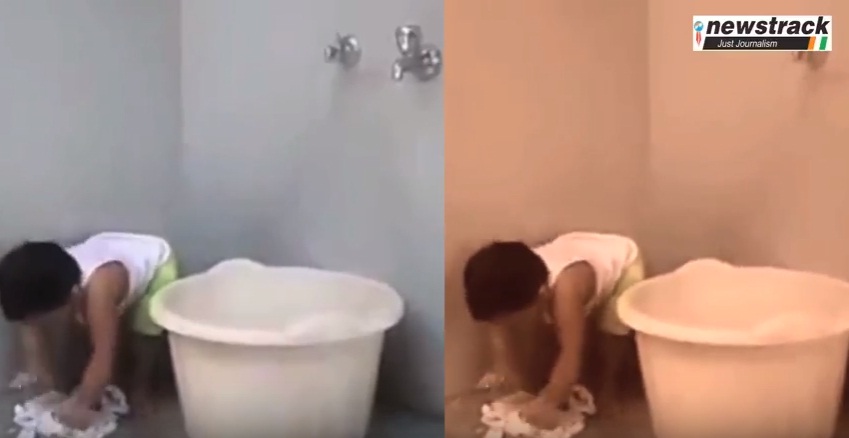 VIDEO: ये बच्चा है चलती फिरती वाशिंग मशीन, कांताबाई को दी मात
