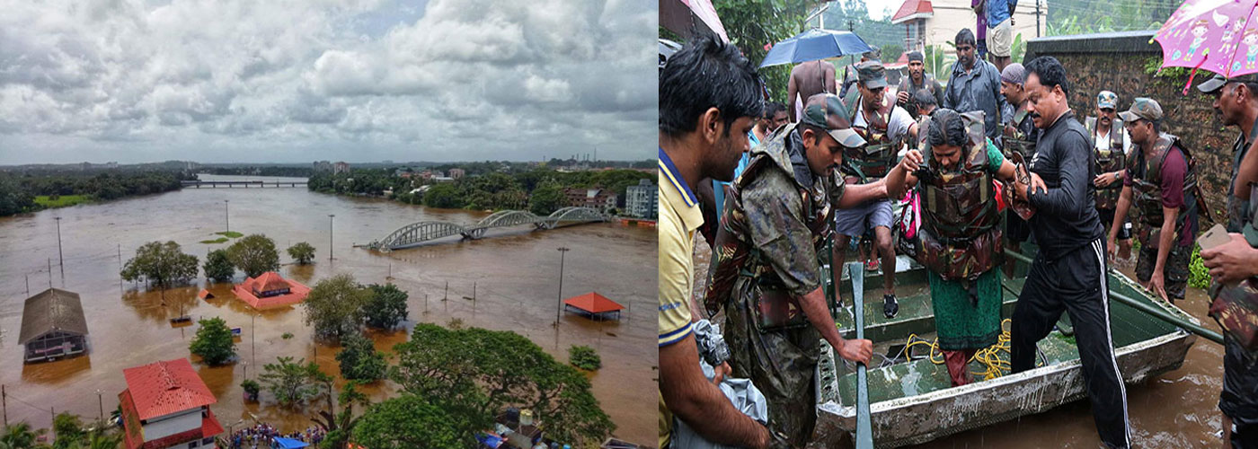 बाढ़ राहत : केरल ने केंद्र सरकार से विदेशी मदद की इजाजत मांगी