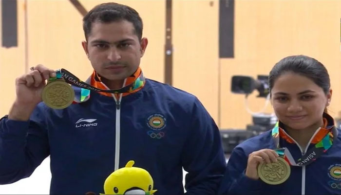 Asian Games: IND ने जीता पहला पदक, अपूर्वी और रवि ने लगाया ब्रॉन्ज पर निशाना