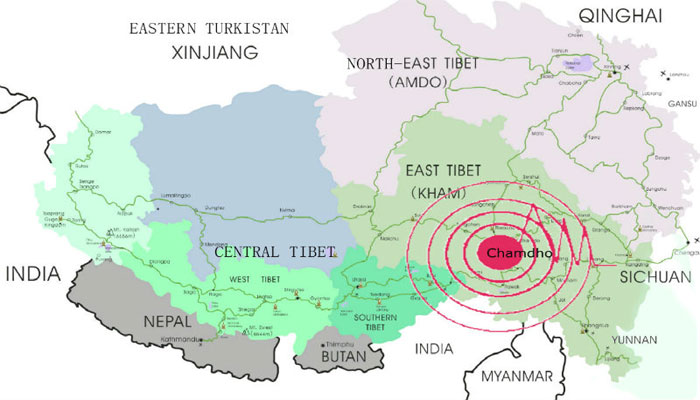 तिब्बत में 5.1 तीव्रता के भूकंप के झटके महसूस हुए
