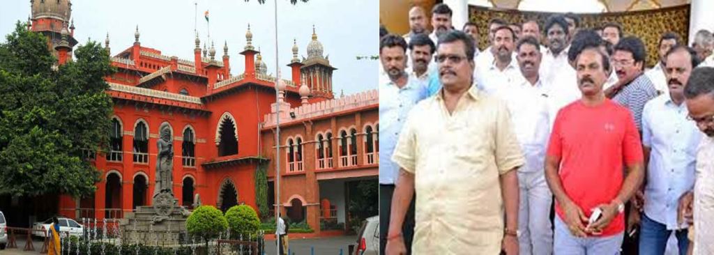 मद्रास HC: पलानीस्वामी को राहत,दिनाकरण गुट को झटका -18 MLA रहेंगे अयोग्य