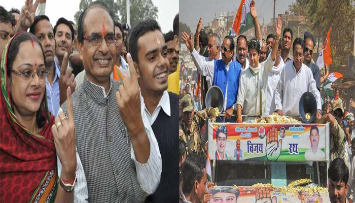 मध्य प्रदेशः कांग्रेस या भाजपा जो भी जीतेगा जीत का अंतर बम्पर होगा