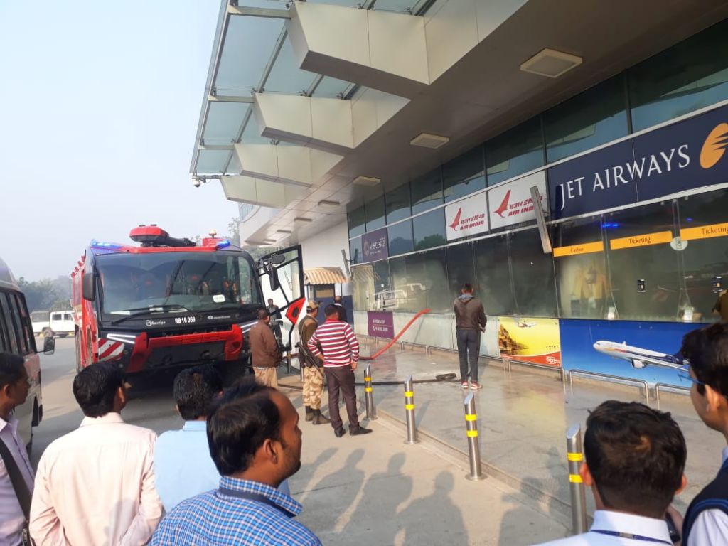 बनारस एयरपोर्ट अग्निकांड में नया मोड़, साजिश के तहत लगाई गई थी आग