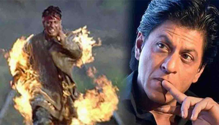 21 साल पहले इस फिल्म की शूटिंग के दौरान मरते-मरते बचे थे शाहरुख