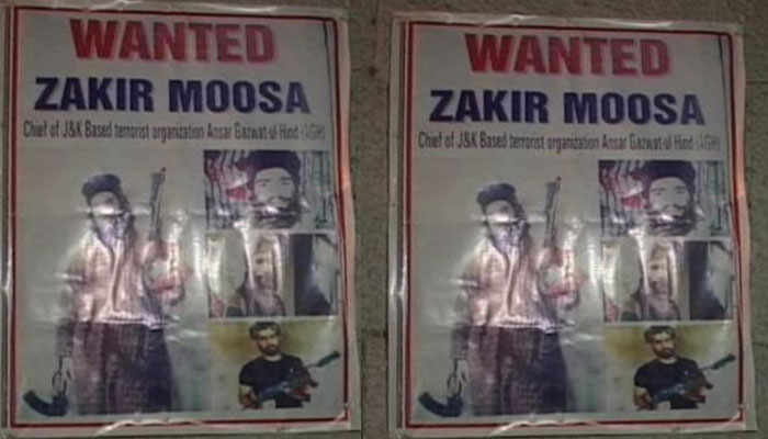 आतंकी घुसने की खबर से पंजाब में हड़कंप, पुलिस ने जारी की जाकिर मूसा की तस्वीर
