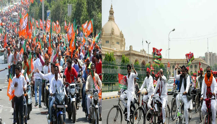 SP की साइकिल का बाइक से जवाब देगी BJP, योगी बाइक पर होंगे सवार