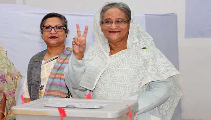 बांग्लादेश: आवामी लीग की बड़ी जीत, शेख हसीना चौथी बार बनेंगी प्रधानमंत्री