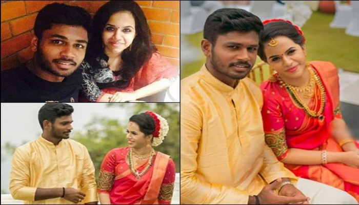 कॉलेज क्लासमेट से IPL फेम संजू सैमसन ने तिरुवनंतपुरम में रचाई शादी