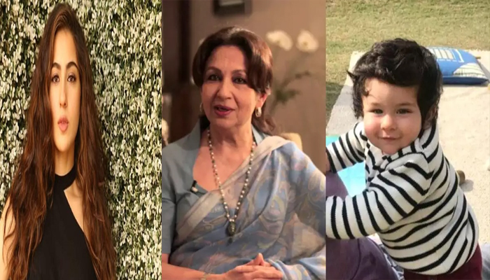 OMG: अपनी पोती सारा व पोता तैमूर को लेकर दादी शर्मिला का आया ऐसा रिएक्शन