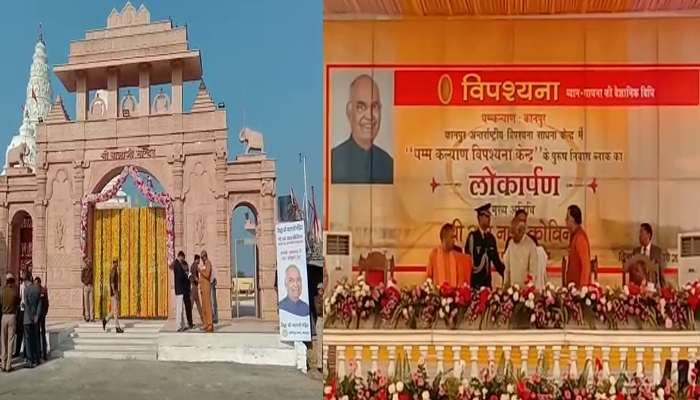 कानपुर में बालाजी के दर्शन कर बोले राष्ट्रपति, कहा- दर्शन करने से मिलती है शांति