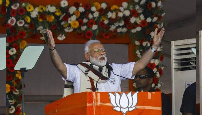 PM नरेंद्र मोदी ने तेलंगाना में कहा- नए भारत के लिए मतदान करें