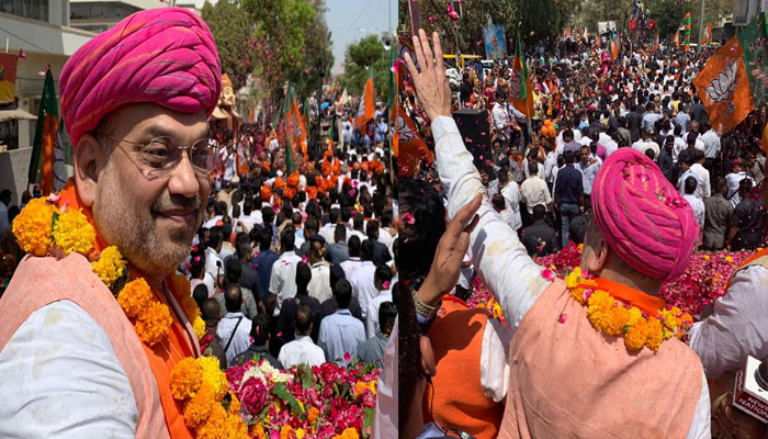 शाह ने गांधीनगर से भरा पर्चा, कहा- आडवाणी जी की विरासत को आगे बढ़ाने की कोशिश करूंगा