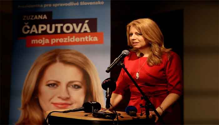 स्लोवाकिया में शनिवार को राष्ट्रपति चुनाव के लिए किया गया मतदान