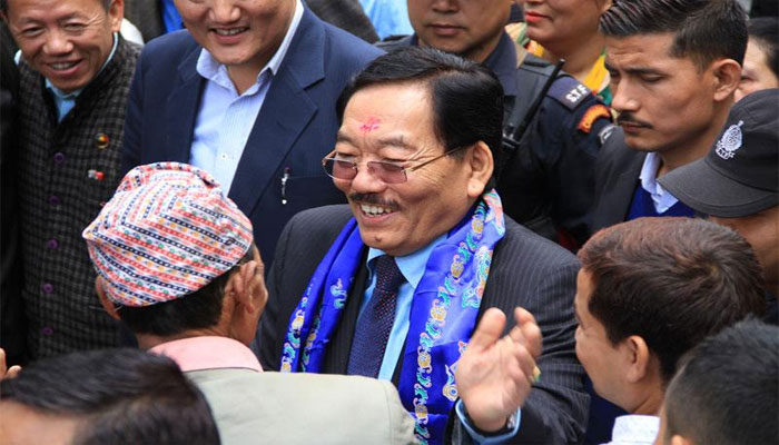 सिक्किम विधानसभा चुनाव: पवन चामलिंग ने दो सीटों से दाखिल किया नामांकन