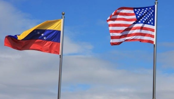 अमेरिका : वेनेजुएला के बैंक पर लगाए गए प्रतिबंध