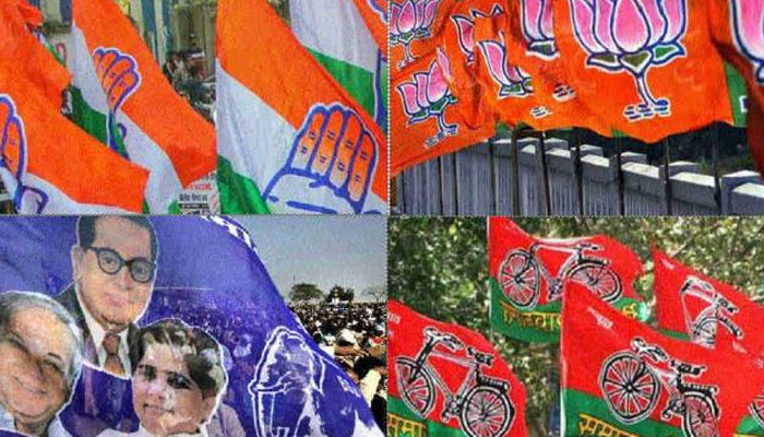 लोकसभा चुनाव: सपा, कांग्रेस व बीजेपी के प्रचार ने पकड़ा जोर