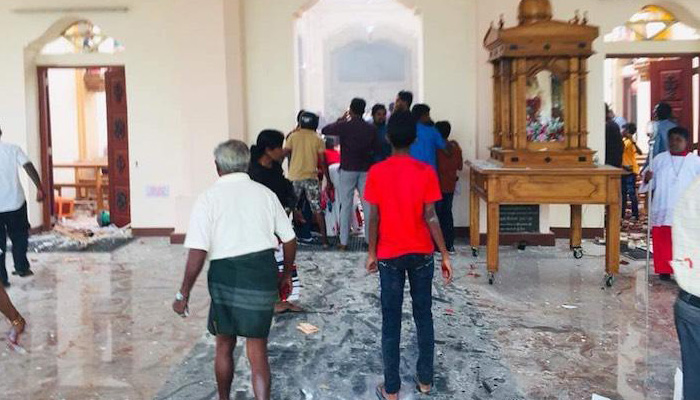 श्रीलंका में आत्मघाती बम हमलावर का वीडियो आया सामने