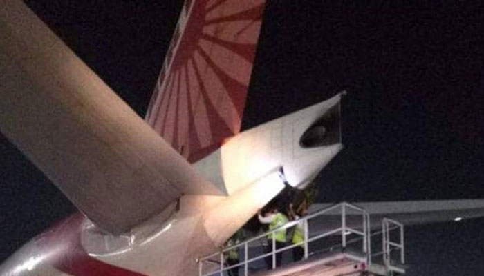 दिल्ली एयरपोर्ट पर जला एयर इंडिया का विमान, मरम्मत के दौरान लगी आग