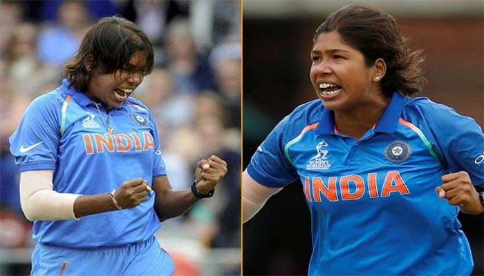 भारतीय महिला टीम की स्टार तेज गेंदबाज झूलन को सर्वश्रेष्ठ खिलाड़ी का पुरस्कार