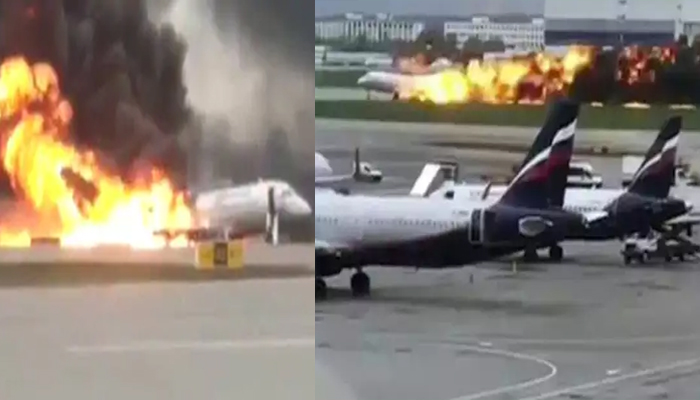 रूस की राजधानी मॉस्को में बड़ा विमान हादसा, 41 लोगों की मौत