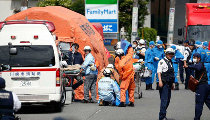 जापान में चाकुओं से हमला : दो की मौत की आशंका, 17 घायल
