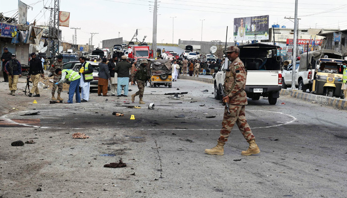 पाकिस्तान: क्वेटा में विस्फोट में चार पुलिसकर्मियों की मौत, 11 घायल