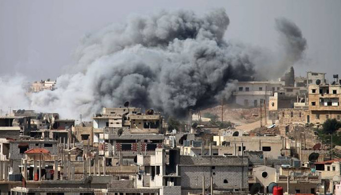 सीरिया के इदलिब में बमबारी, 17 आम नागरिकों की मौत