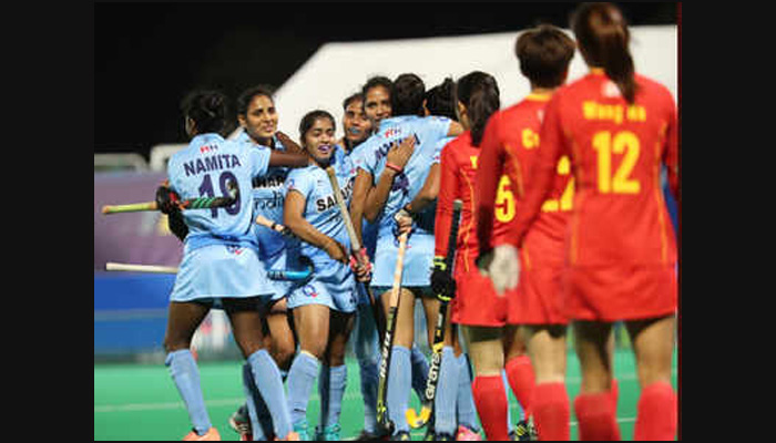 भारतीय महिला तीसरे मैच में टीम कोरिया से 0-4 से हारी