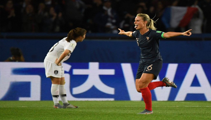 मेजबान फ्रांस की महिला विश्व कप में जीत से शुरुआत