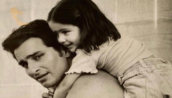 सैफ अली खान की बेटी ने फादर्स डे पर शेयर की बचपन की बेहद खूबसूरत तस्वीरें
