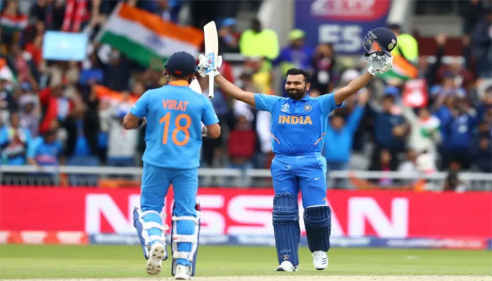 वर्ल्ड कप: भारत ने पाकिस्तान को सातवीं बार हराया, रोहित बने मैन ऑफ द मैच