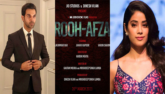 Janhvi Kapoor और Rajkumar Rao ने Rooh Afza फिल्म की shooting Roorkee में शुरू की