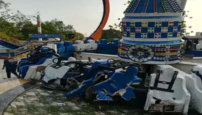 अहमदाबाद: एडवेंचर पार्क में बड़ा हादसा, झूला टूटने से 3 की मौत, 28 घायल