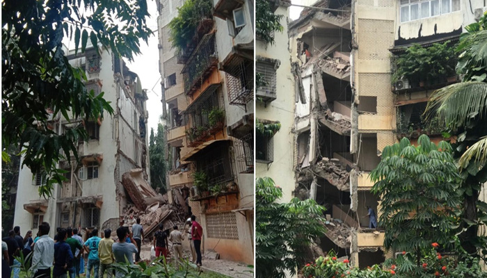 मुंबई में फिर गिरी इमारत, कई लोगों के मलबे में दबे होने की आशंका