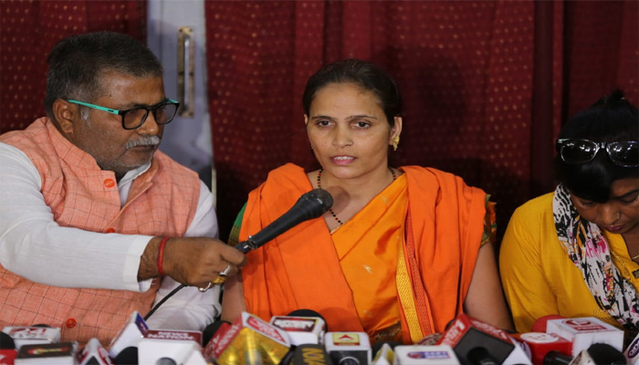 हिंदू नेता कमलेश तिवारी की पत्नी किरन की प्रेस कॉन्फ्रेंस