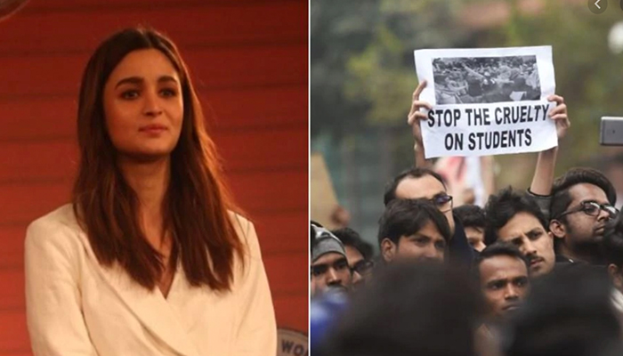CAA के विरोध में प्रदर्शन कर रहे Students का Alia Bhatt ने किया समर्थन, लिखा ऐसा पोस्ट