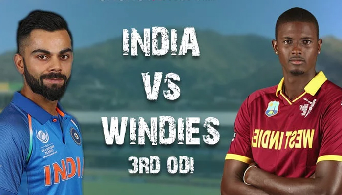 IND vs WI 3rd ODI:  भारत ने किया 2-1 से सीरीज पर कब्जा, वेस्टइंडीज को मिली हार