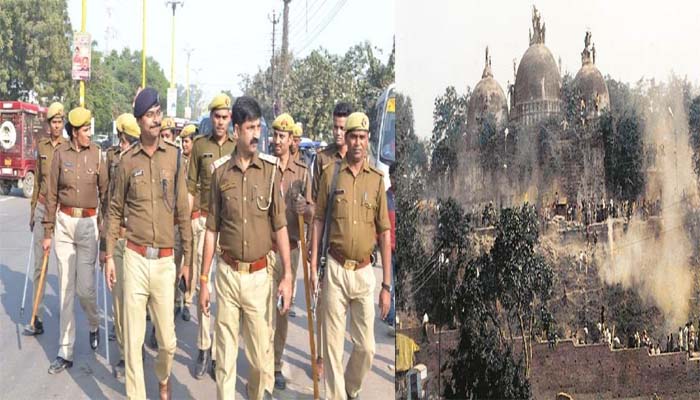 छह दिसंबर: अयोध्या में बढ़ी निगरानी, रेलवे स्टेशन पर सुरक्षा टाइट- रूटमार्च