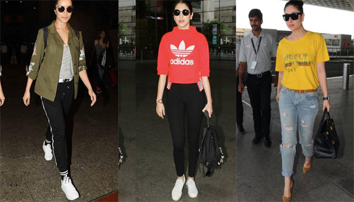 Bollywood Actress Airport Look : बॉलीवुड सितारों का एयरपोर्ट लुक