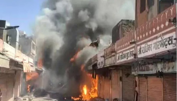आग से दहला राजस्थान: लोगों में दहशत का माहौल, राहत कार्य जारी