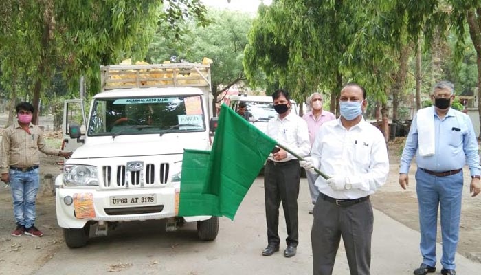 जरूरतमंद लोगों को राहत पहुॅचा रहा है लोक निर्माण विभाग